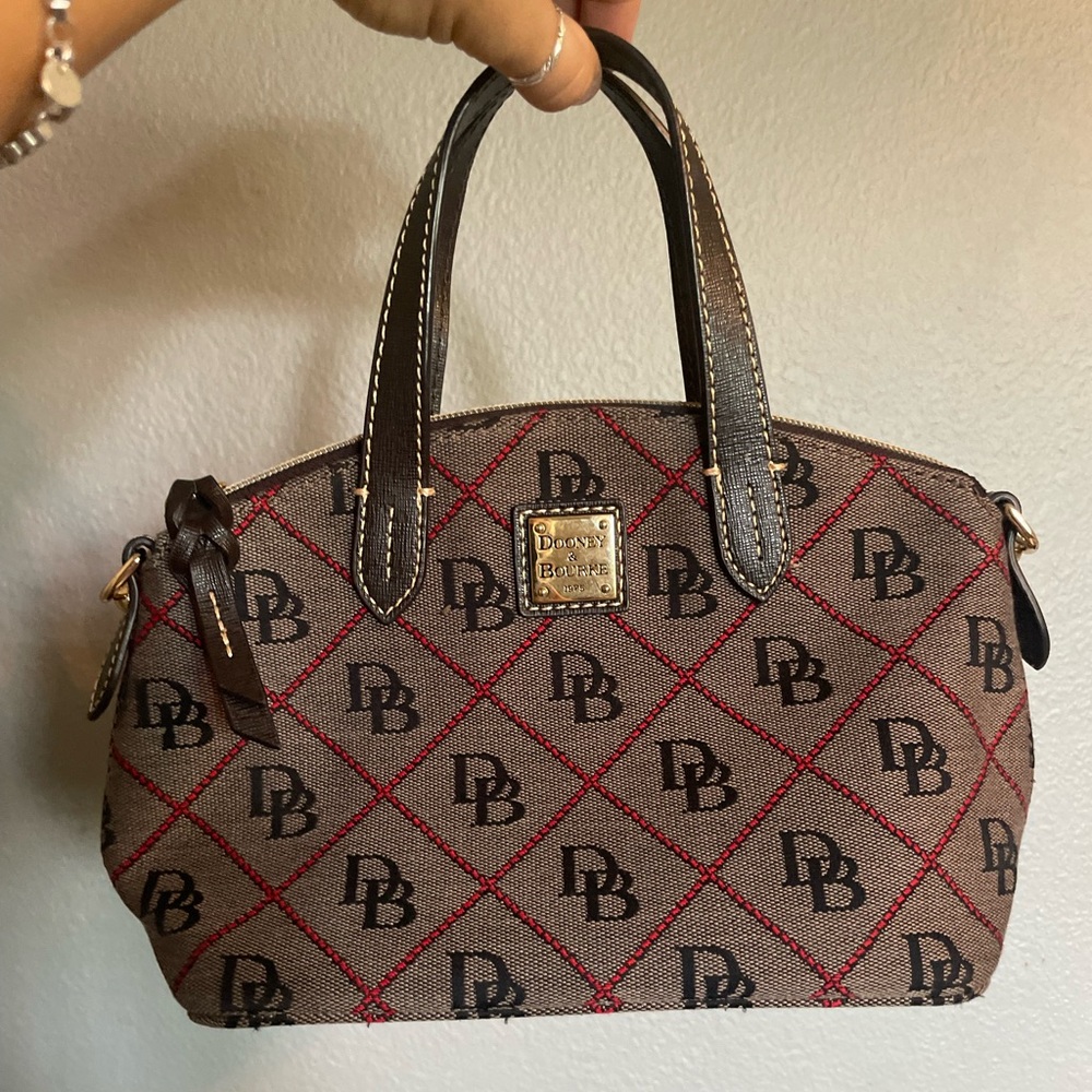 Dooney Bourke purse with Signature quilt pattern